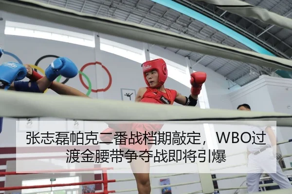 张志磊帕克二番战档期敲定，WBO过渡金腰带争夺战即将引爆